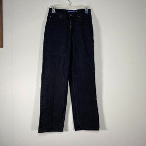 Vintage High Sierra Denim Jeans Women's 16 High Rise Black Casual Pants VTG